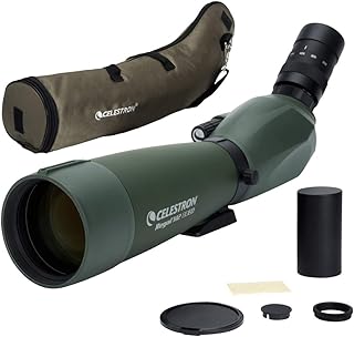 Celestron Regal M2 80ED Spotting Scope â€“ Fully Multi-Coated Optics â€“ Hunting Gear â€“ ED Objective Lens for Bird Watching, Hunting and Digiscoping â€“ Dual Focus â€“ 20-60x Zoom Eyepiece