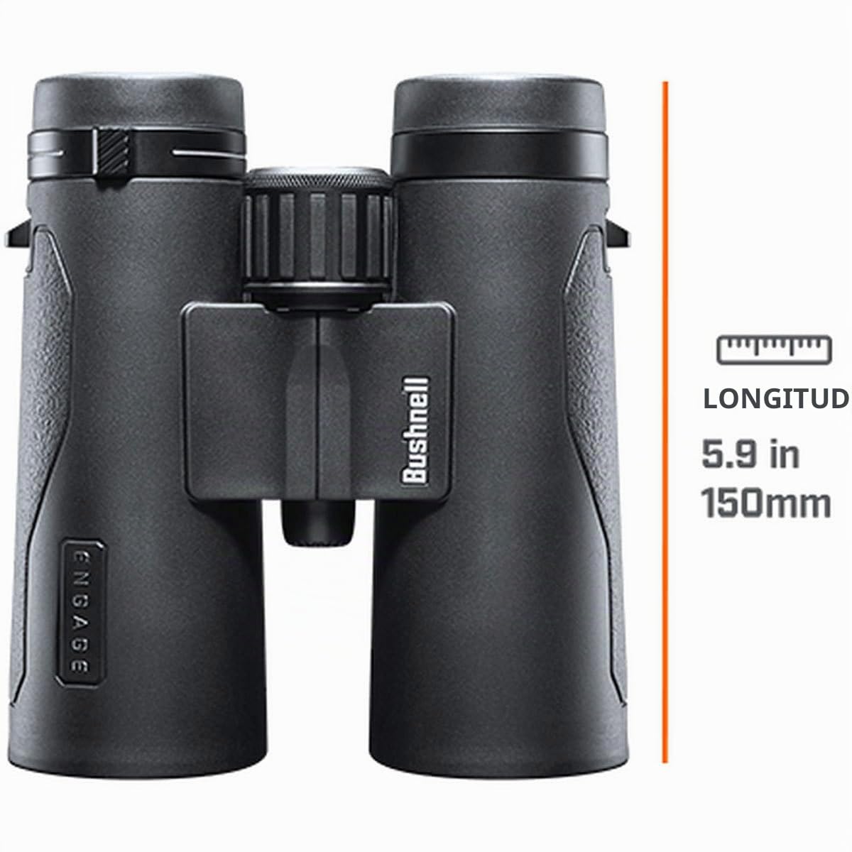 Bushnell - Engage X - 10x42 - Bone Collector Realtree Edge - Prisma de Techo - Impermeable - Antiniebla - Recubrimiento de Barrera Exo - Totalmente Multicapa - BENX1042RB