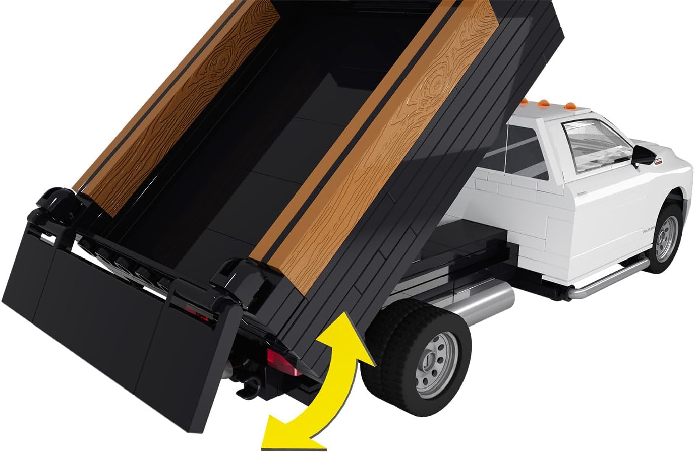 COBI RAM 3500 Dump Truck, 296 Pieces