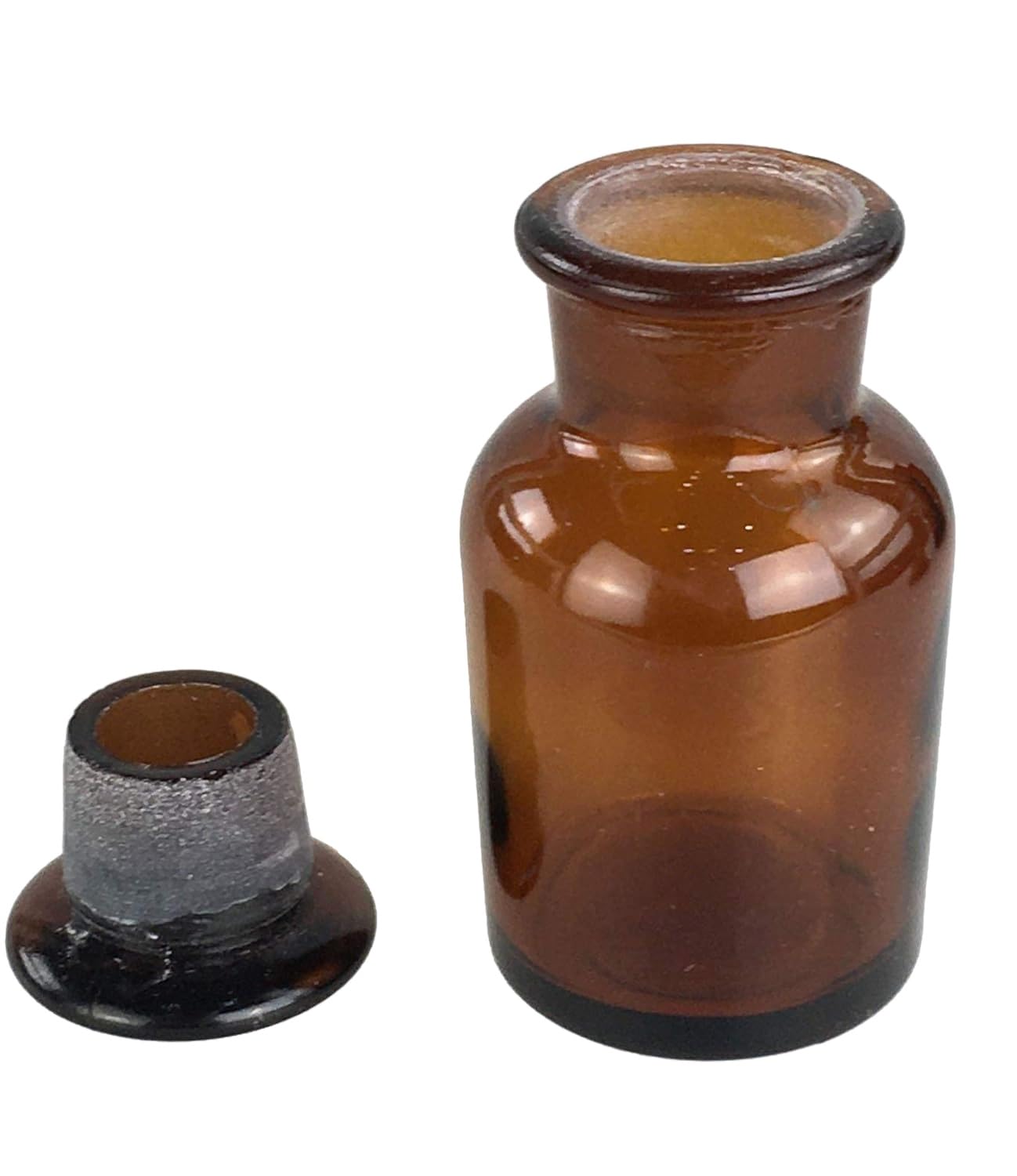 Bottiglie Di Vetro Da 1000ml Con Tappo In Vetro - Set Da 3 Per Farmacia O Laboratorio - Foto 2