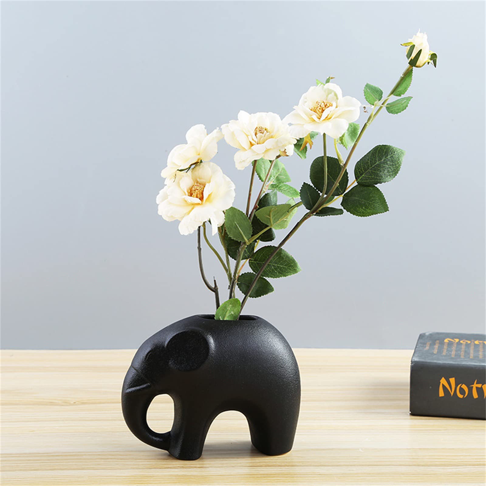 Amazon.co.jp: 花器 フラワーベース 象の形をしたミニチュア花瓶