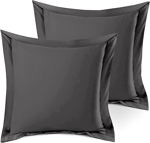 Miniatura 6 de Precious Star Linen Juego de 2 fundas de almohada de algodón egipcio de fibra larga de 600 hilos, tamaño King Super King de 20 x 36 pulgadas, con