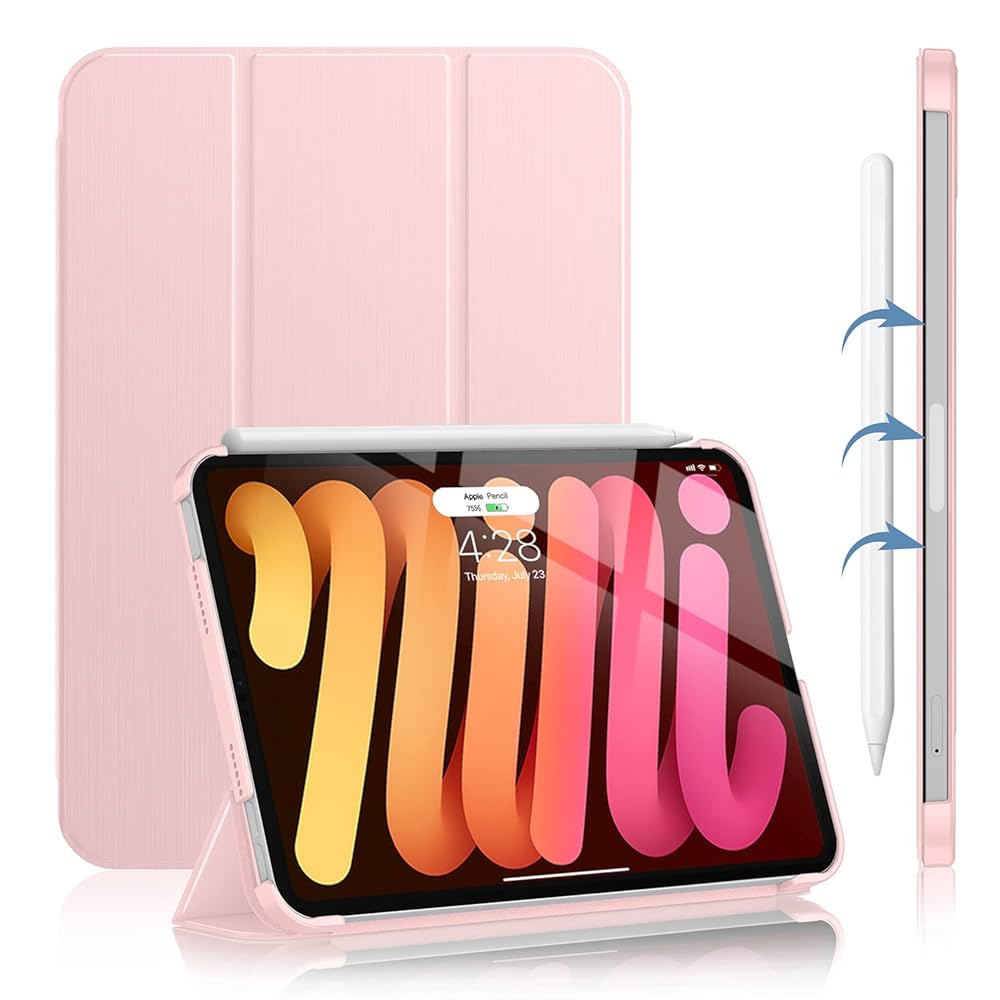 iPad mini 7世代 + カバー + Apple Pencil pro Amazon.com: Soke for iPad Mini 7 Case A17 Pro, iPad Mini 7th