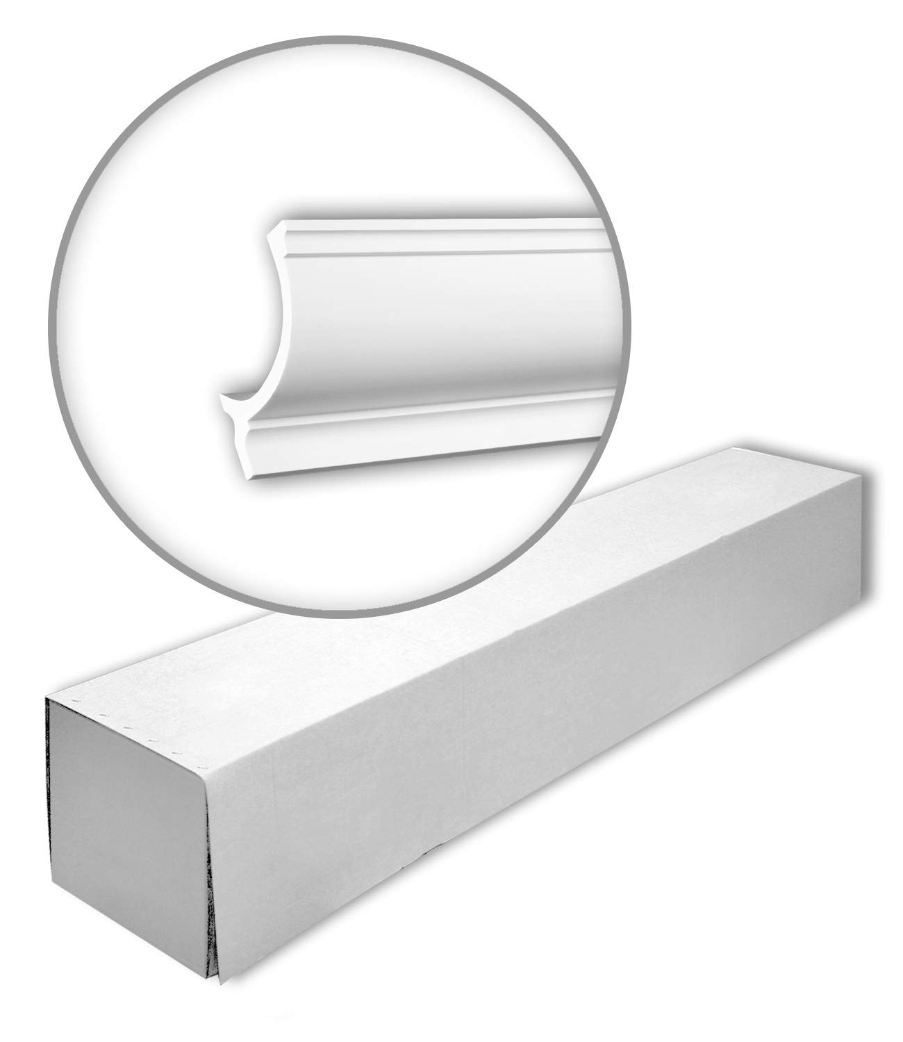 Corniches de plafond Profhome 150261 pour transformer l'ambiance de votre salon