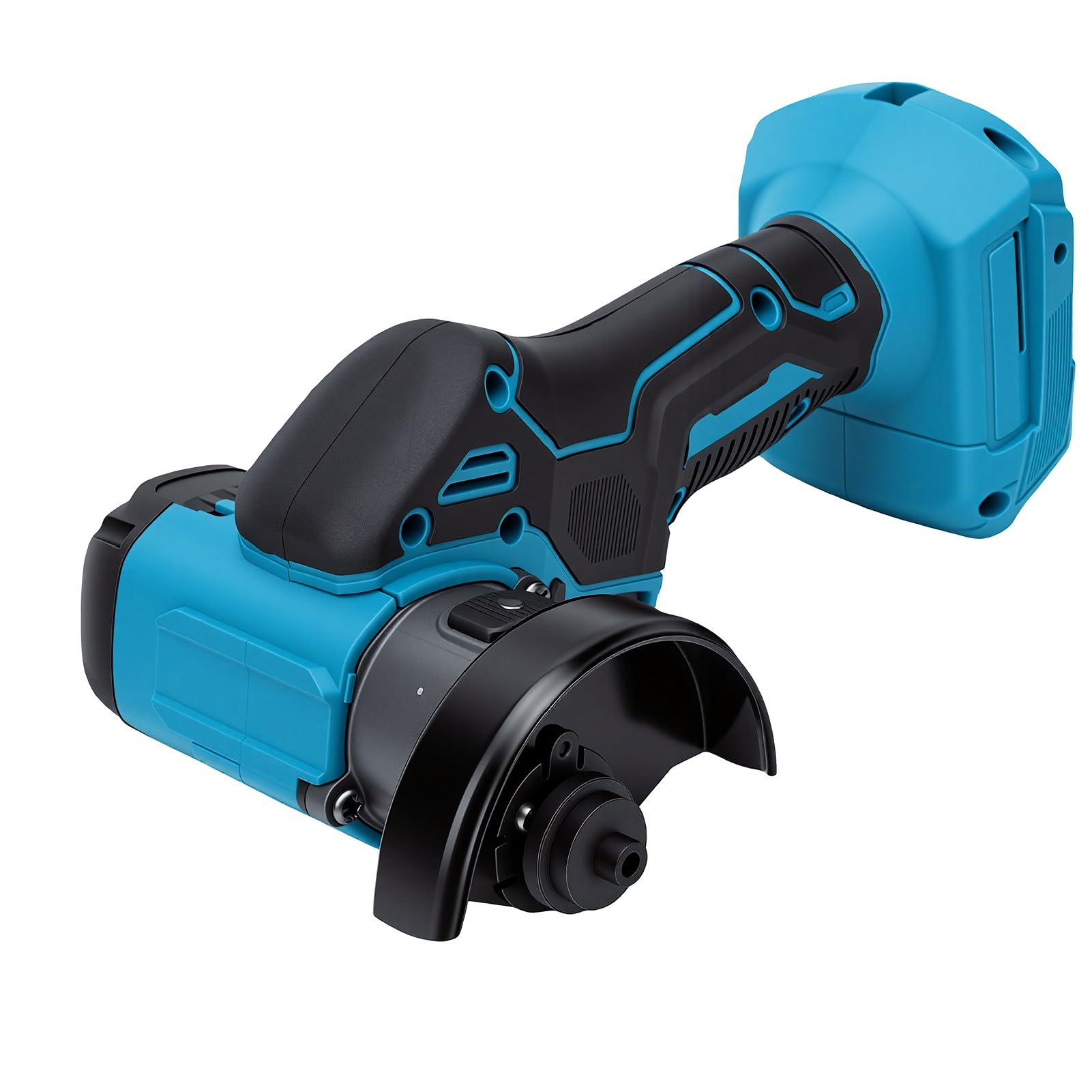 GOWENIC Mini Sierra Circular con Motor sin Escobillas |Sierra Inalámbrica de 12000 RPM, Función de Amoladora Angular, Profundidad de Corte de 16 Mm