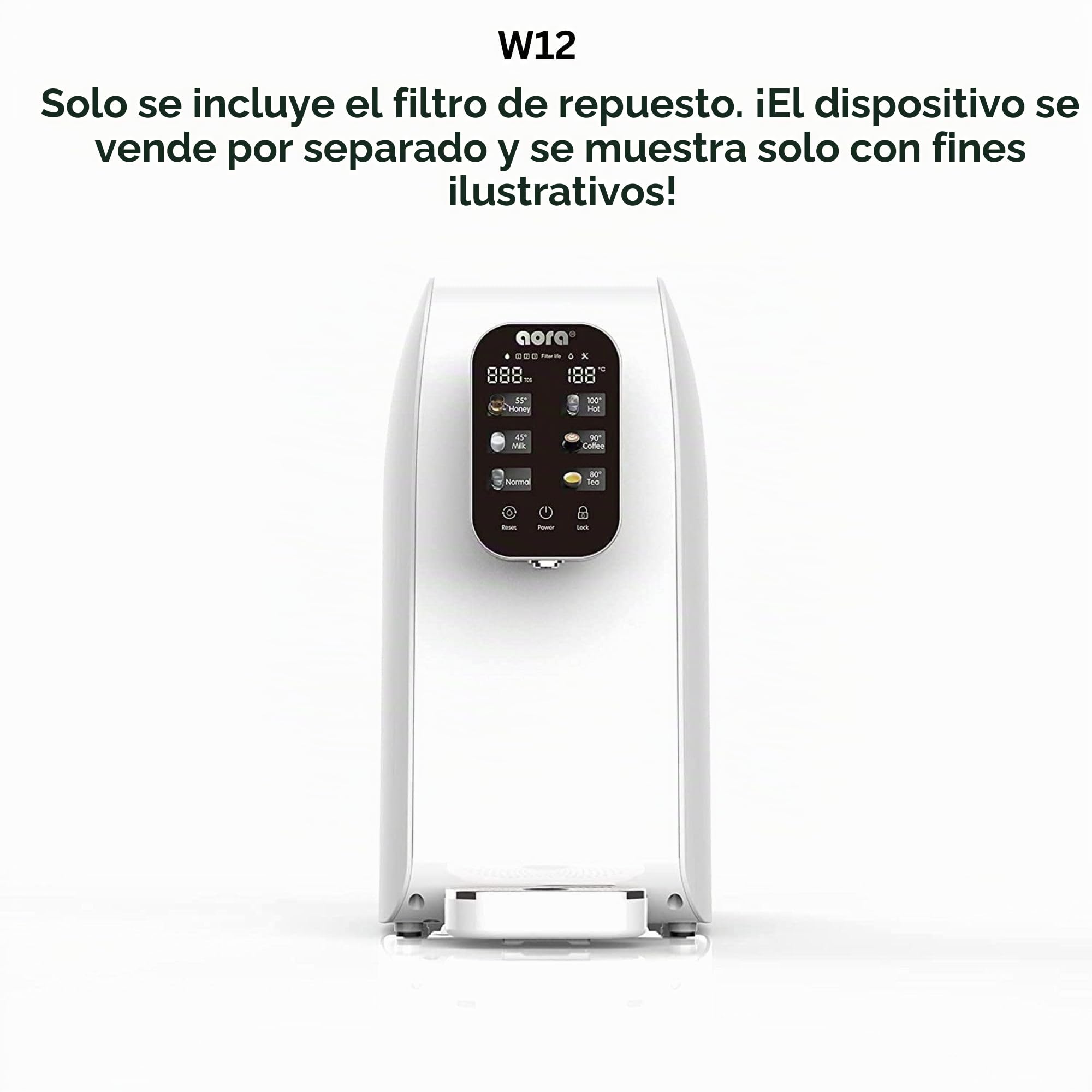 Juego de Filtros de Agua de Repuesto Para Neues Wasser Group - Sistema de Ósmosis Inversa Móvil Sin Conexión Fija de Agua, Juego de Filtros de Sedimentos Pac Y Carbón Cf Con Membrana
