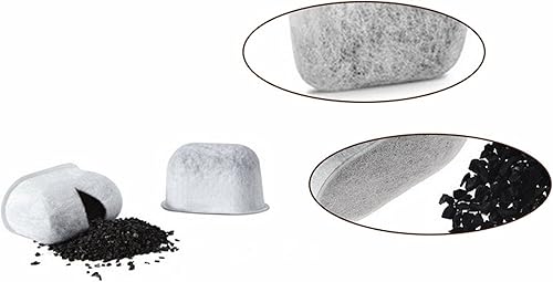 Miniatura 3 de Juego de 6 filtros de agua de carbón de repuesto para cafetera Cuisinart