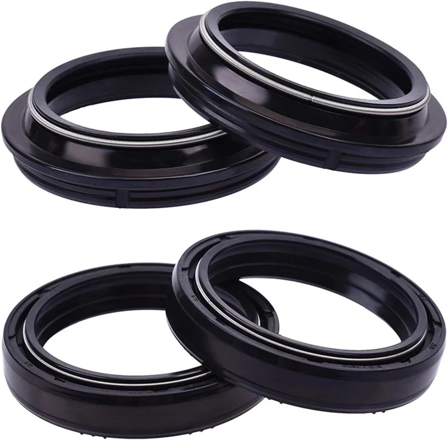 48 * 57.8 * 9.5/12 Shock Absorber Front Fork Oil Seal Dust Seal for 300 SX 300 XC 350 EXC 350 SX 350 XC 350 XCF 380 EXC 380 MXC