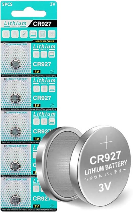 Cotchear 5pcs/Pack CR927 Coin Battery 3V Lithium Cell Button Battery ECR927 5011LC