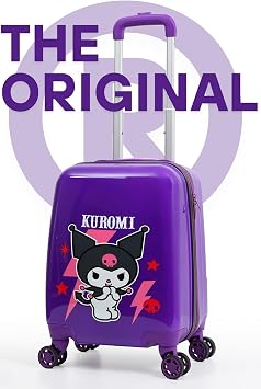Lisansl  Kuromi Policarbon  ocuk Valizi Mor 2987