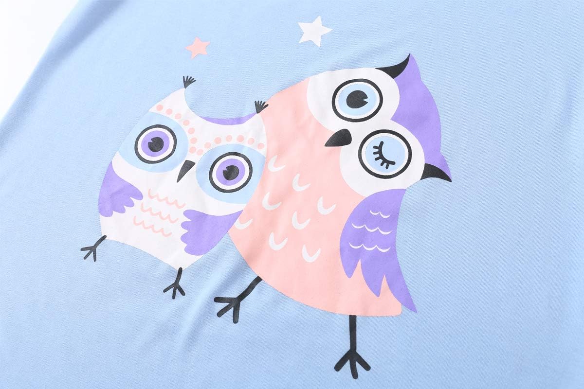 YIJIU Women's Short Sleeve Tops and Capri Pants Cute Cartoon Print Pajama Sets - Image 2