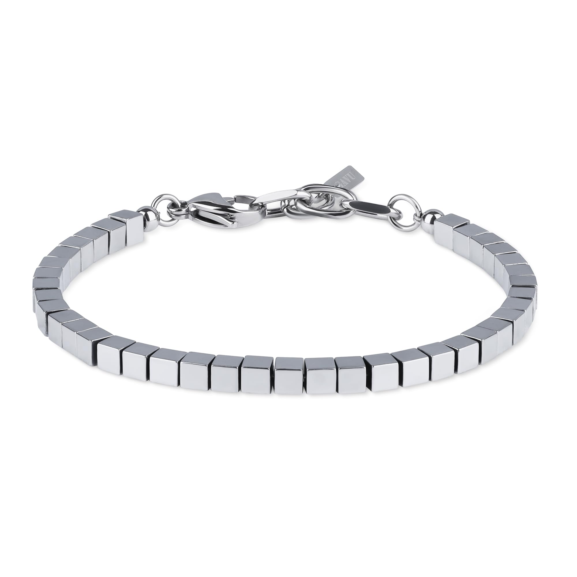 GAVU Men's Beaded Bracelet, Hematite Bracelet for Men