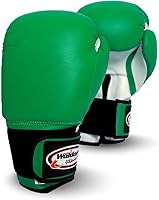 Vista 6 de Guantes de boxeo de nailon resistentes al agua, guantes de boxeo para kickboxing, Muay Thai, color verde vinilo, guantes de boxeo duraderos