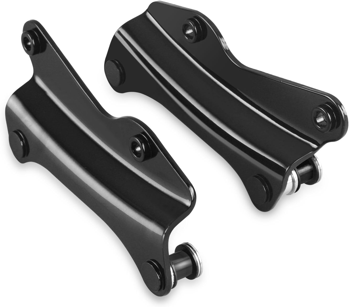 Harley Docking Hardware Kit - 4-Point Quick Release Kit for 2014-2025 Harley Davidson Street Glide, Electra Glide, Road King, Road Glide(Black)