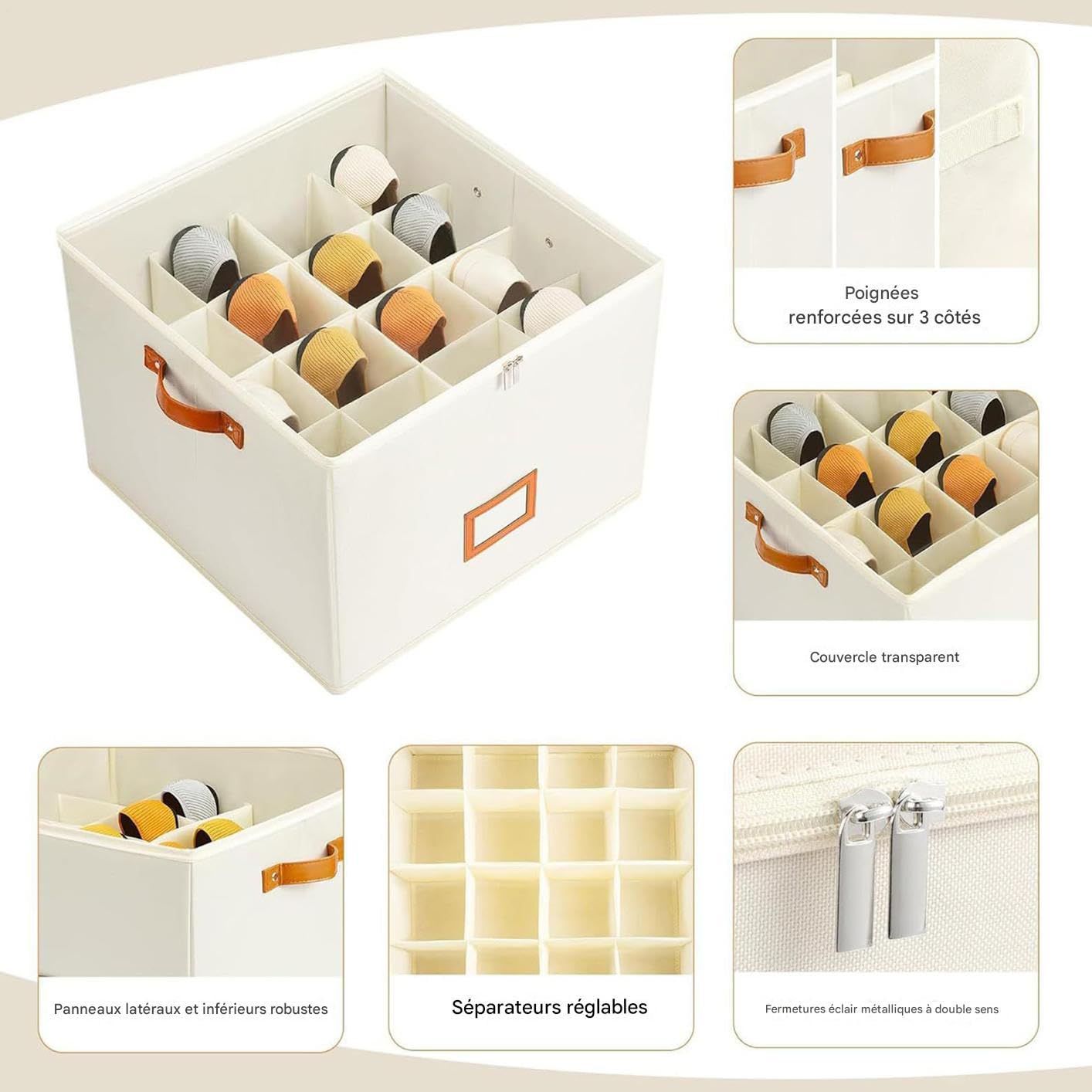 Organizador de zapatos genérico | de almacenamiento para juguetes portátiles apilable con separador, organizador de zapatos para armario - para dormitorio apartamento entrada pasillo