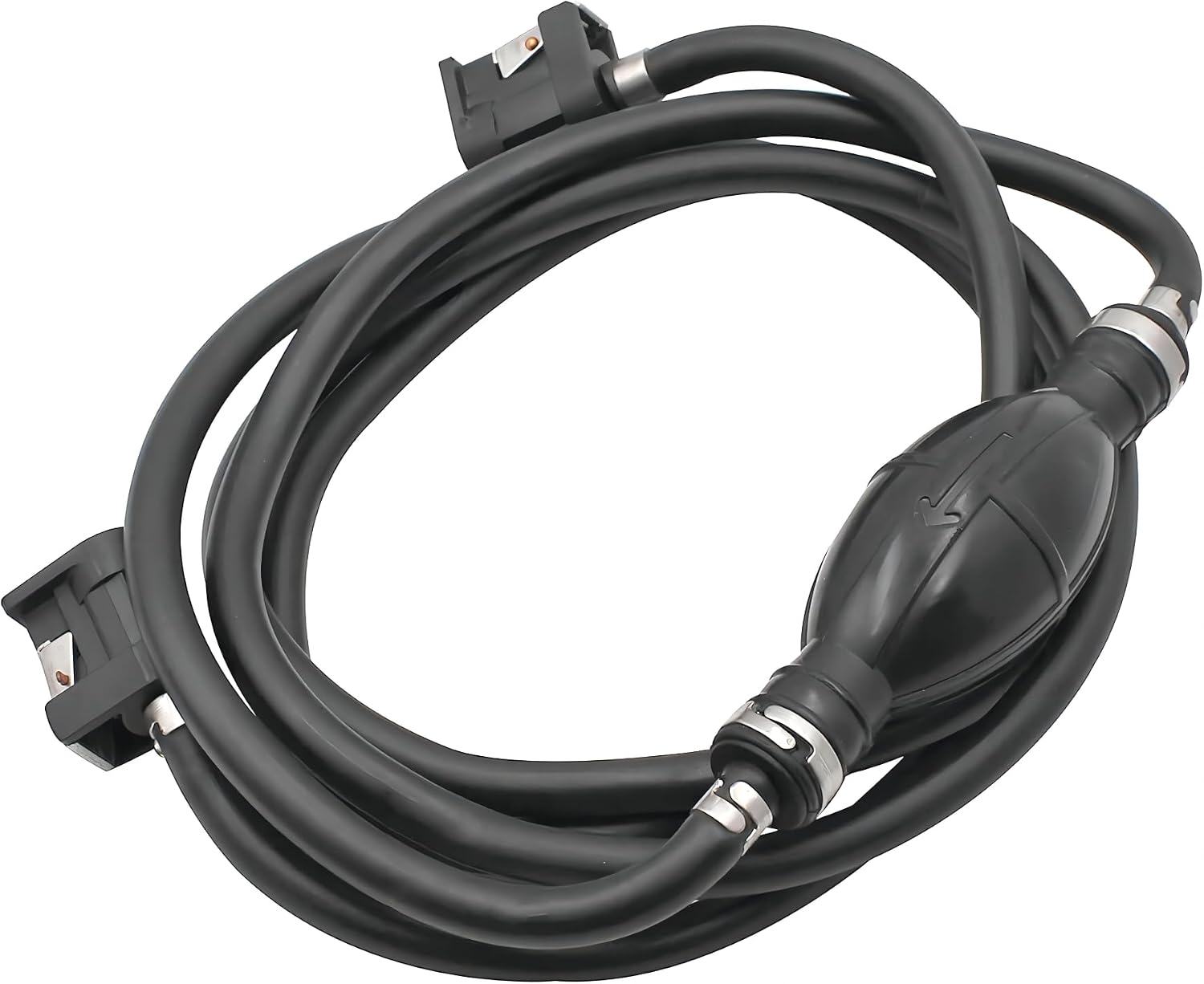 5/16 Boat Fuel Line Hose with Primer Bulb for Marine Outboard Boat Motor RVs Tractors and Caravans 6FT