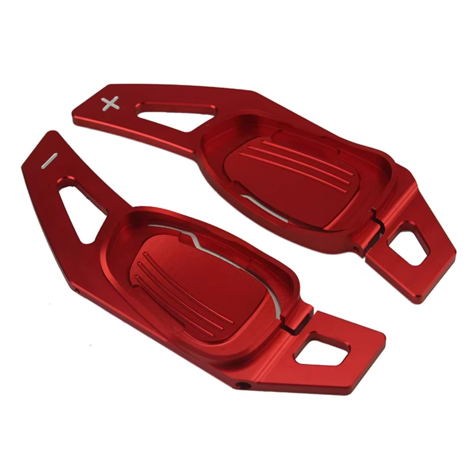 YMNHBIK Gear Shift Paddles Compatible with RS3 S3 RS5 S5 2017 2018 for RS4 S4 2018 for RS6 S6 2016 2017 2018 Steering Wheel Shift Paddle Shifter(Red)