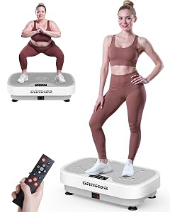Vibrating Board Exercise Machine Vibrating Platform for Lymphatic Drainage 120 Speeds Upgraded Vibrating Board for Weight Loss Full