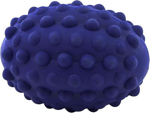 Ancol Robuster Rugbyball für Hunde, leicht, schwimmfähig, interaktiv, ungiftig, 