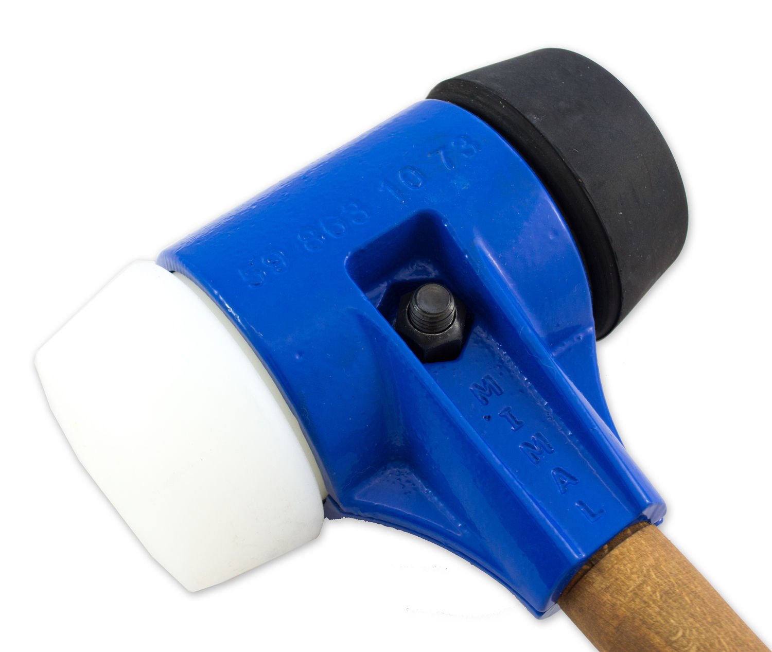 PFLASTERHAMMER PROFI HAMMER PLATTENLEGERHAMMER GUMMIHAMMER 3,2 kg (MBM06-CB)