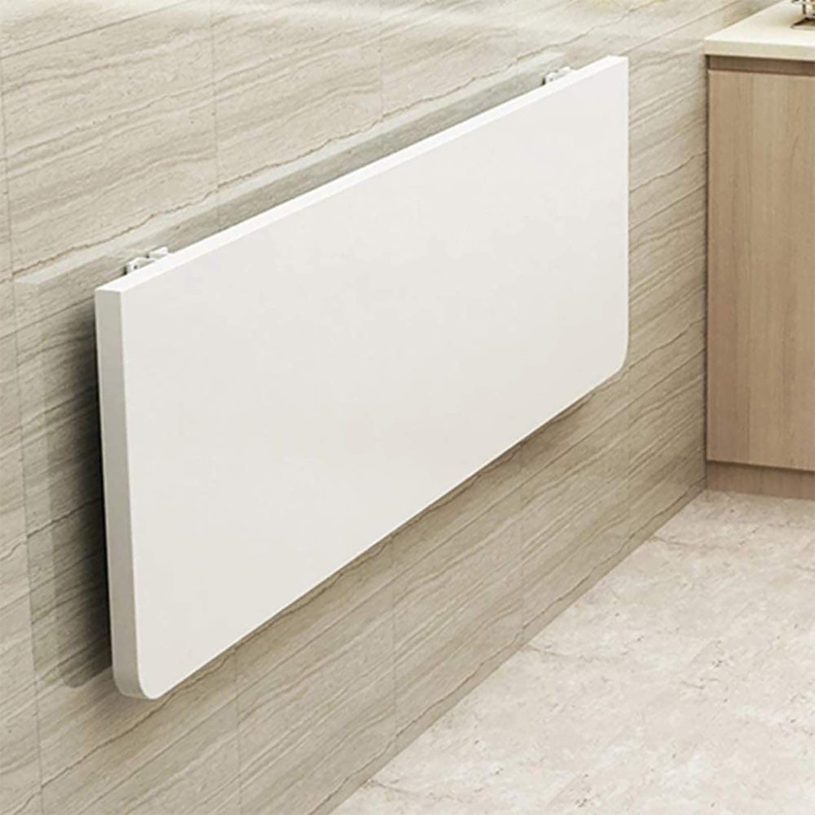 CWWHY Wall Mounted Floating Table,Wall-Mounted Table for Home Office Kitchen Foldable, Durable Shelf Mounted Bar Tables,Workbench,Study Table