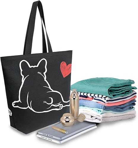 Vista 107 de ALAZA Bolsa de lona grande reutilizable con asas, resistente, lavable, Multi 19