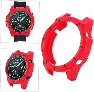 PartyKindom Capa Protetora De Relógio Silicone Bumpers Gt 2 Protetor De Tela De Relógio Acessórios Smartwatch Capa De Relógio Protetor De Caixa De Relógio Tpu Caixa De Relógio Protetor De