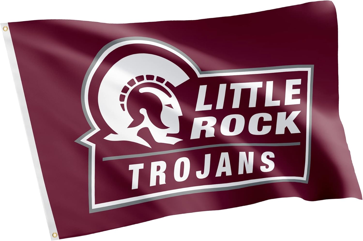 Desert Cactus University of Arkansas at Little Rock UALR Flag - 3 x 5 Feet Trojans Banner, Indoor/Outdoor Durable Fabric, 100% Polyester Design (Style 1)