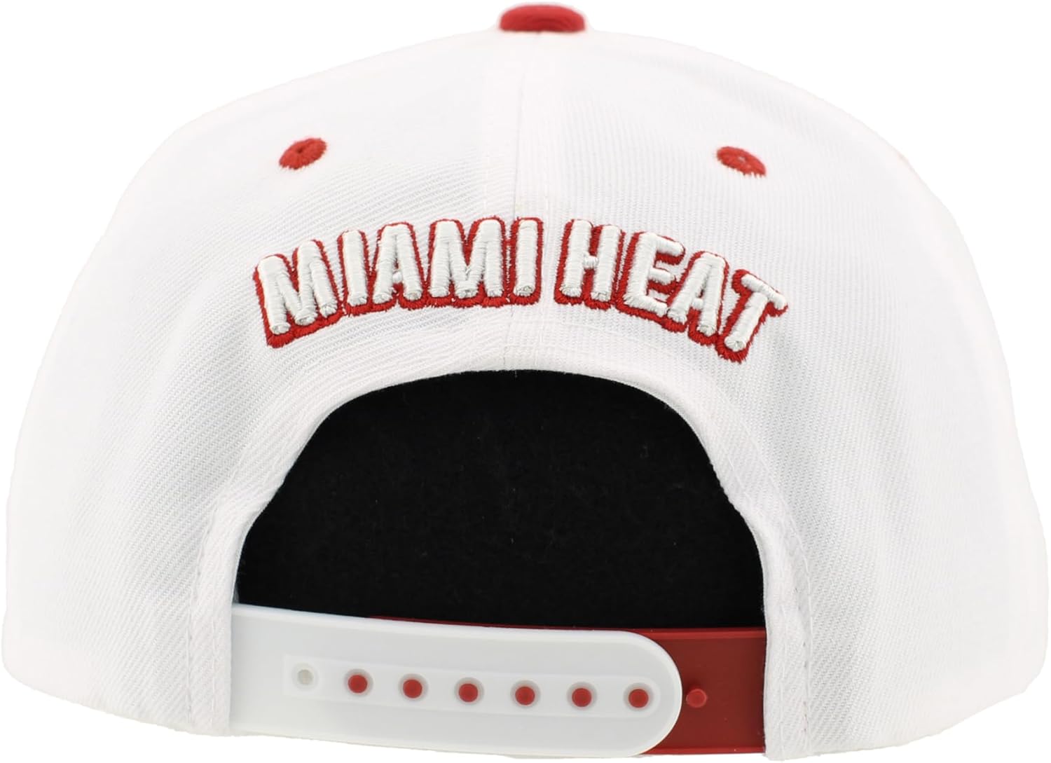 ZHATS NBA Unisex-Adult NBA Officially Licensed Adjustable Snapback Hat Flat Bill Z11 Pop White - Image 4