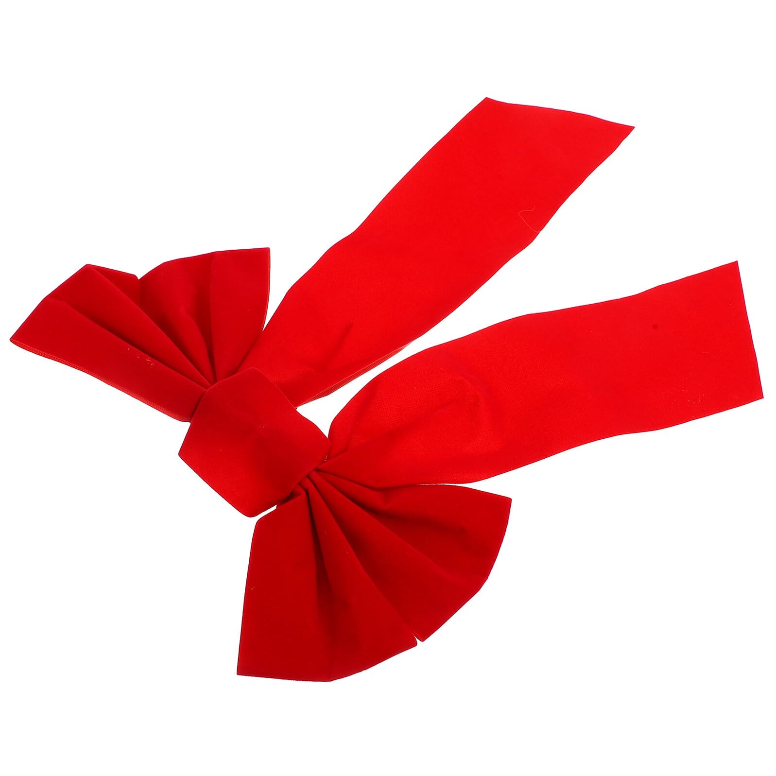 Lazos Navideños Grandes Rojos para solucionar la falta de volumen y color en árboles de Navidad vacíos