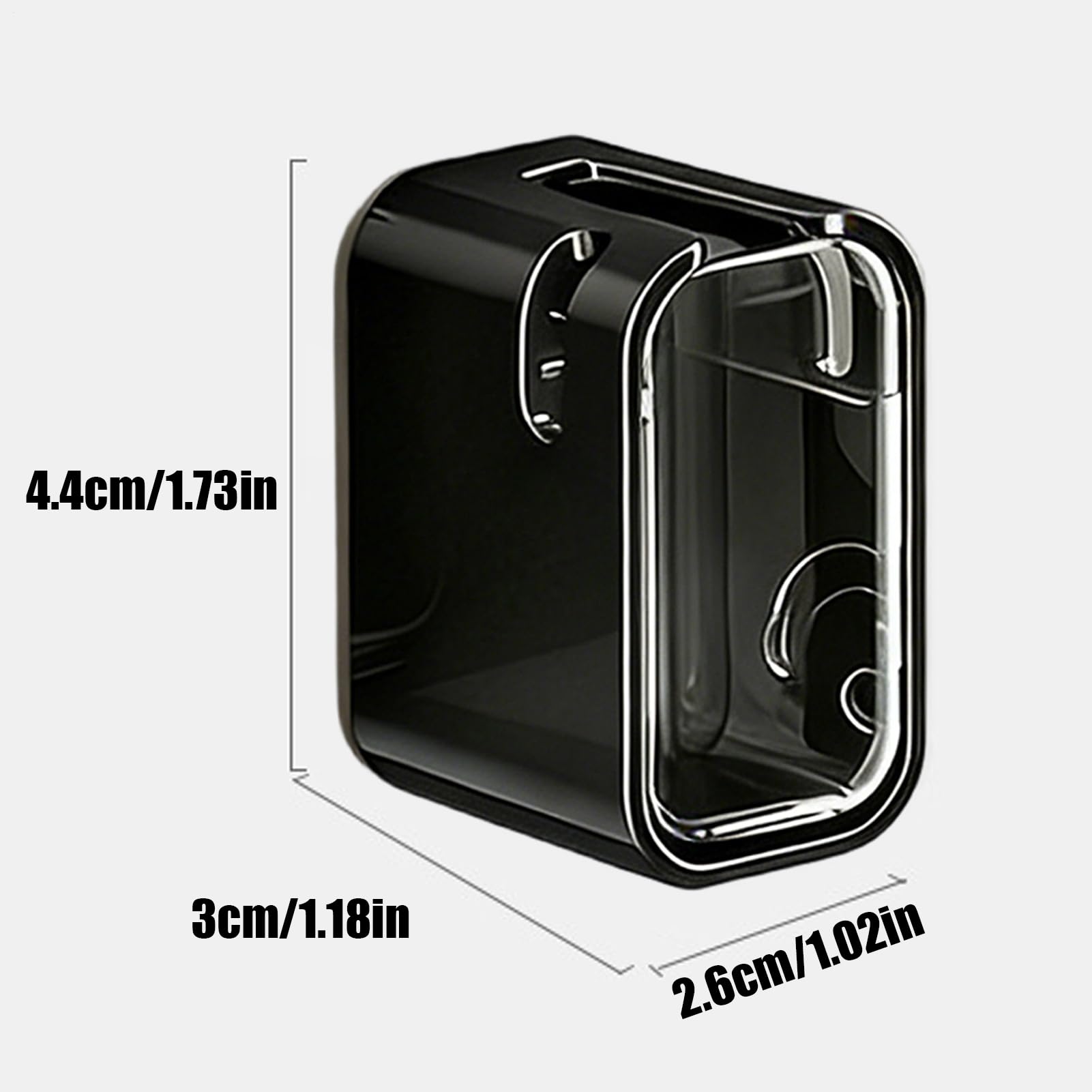 Portaspazzolini da Parete Organizer adesivo per spazzolini | Portaspazzolino da Parete per Bagno per superficie del mobile specchio doccia appartamento dormitorio camper campeggio hotel