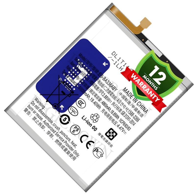 Image of Original EB-BA336ABY Battery Compatible for Samsung Galaxy A53 5G - (5000mAh) - 1 Year Warranty DF7