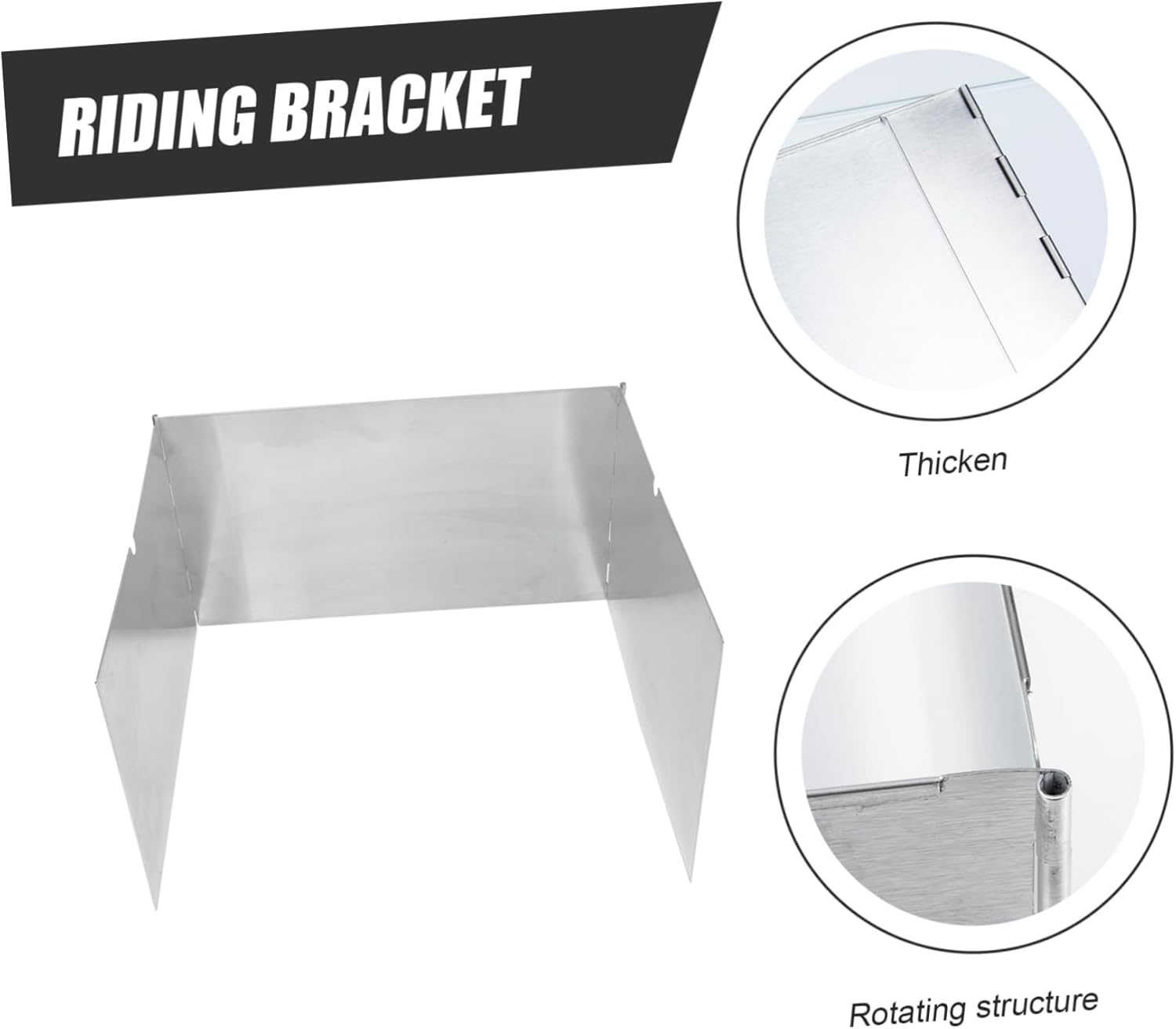 Camping Stove Plates Windscreen Fire Pit Cover Wind Board Stove Back Plate for Outdoor Cooking