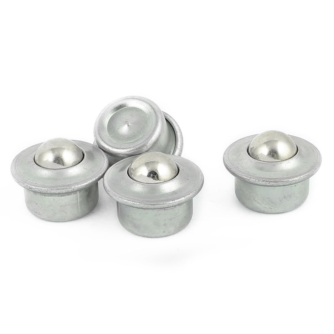 Uxcell a16031600ux1462-DM Bearing Unit Conveyor Roller, Ball Transfer, Metal Flange Mount, 31 mm Diameter (Pack of 4)