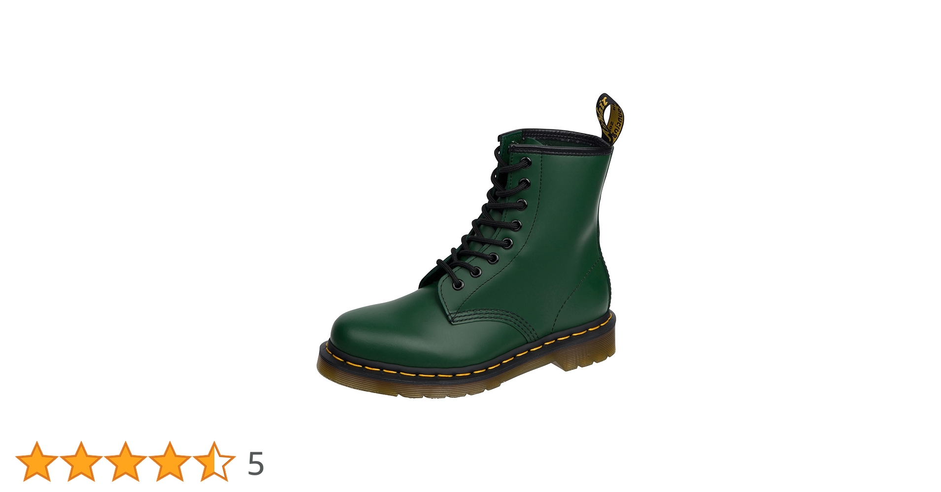 Dr. Martens 深緑 ダークグリーン　グリッター ブーツ 5 UK Dr.Martens(ドクターマーチン) / レースアップブーツ/UK7/グリーン