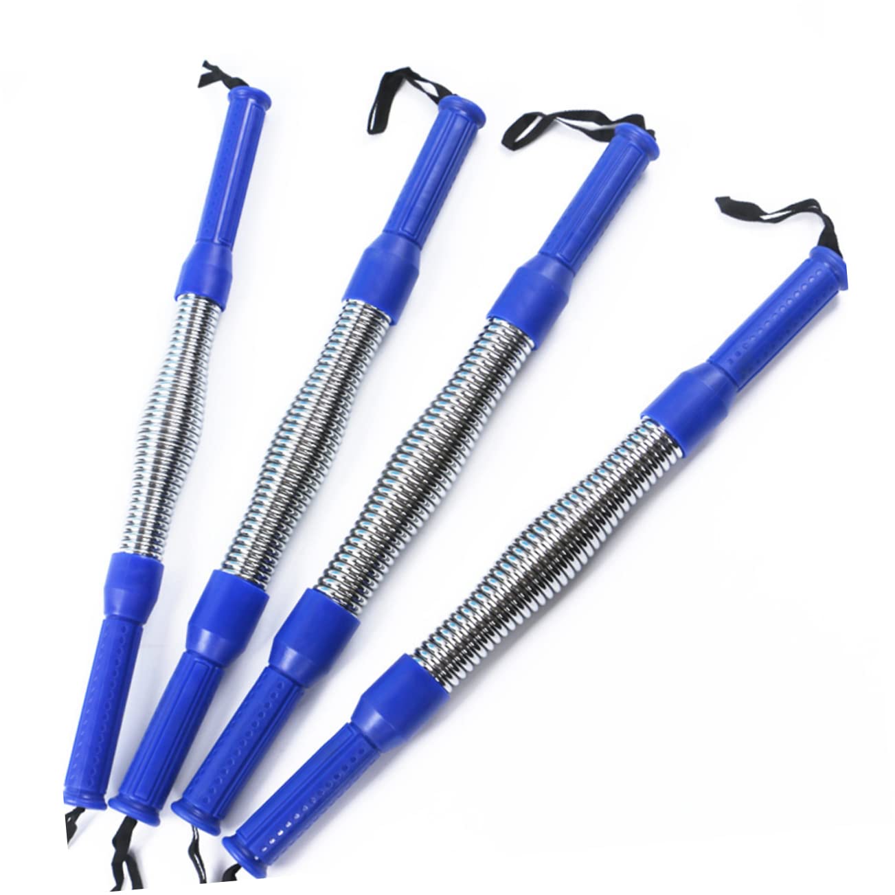 BESPORTBLE 1pc Spring Arm Trainer Muscle Builder Hand Grip Strengthener Shoulder Arm Rod Power Flexible Workout Chest Upper Body Exercise Power Fitness Training Pole Curly