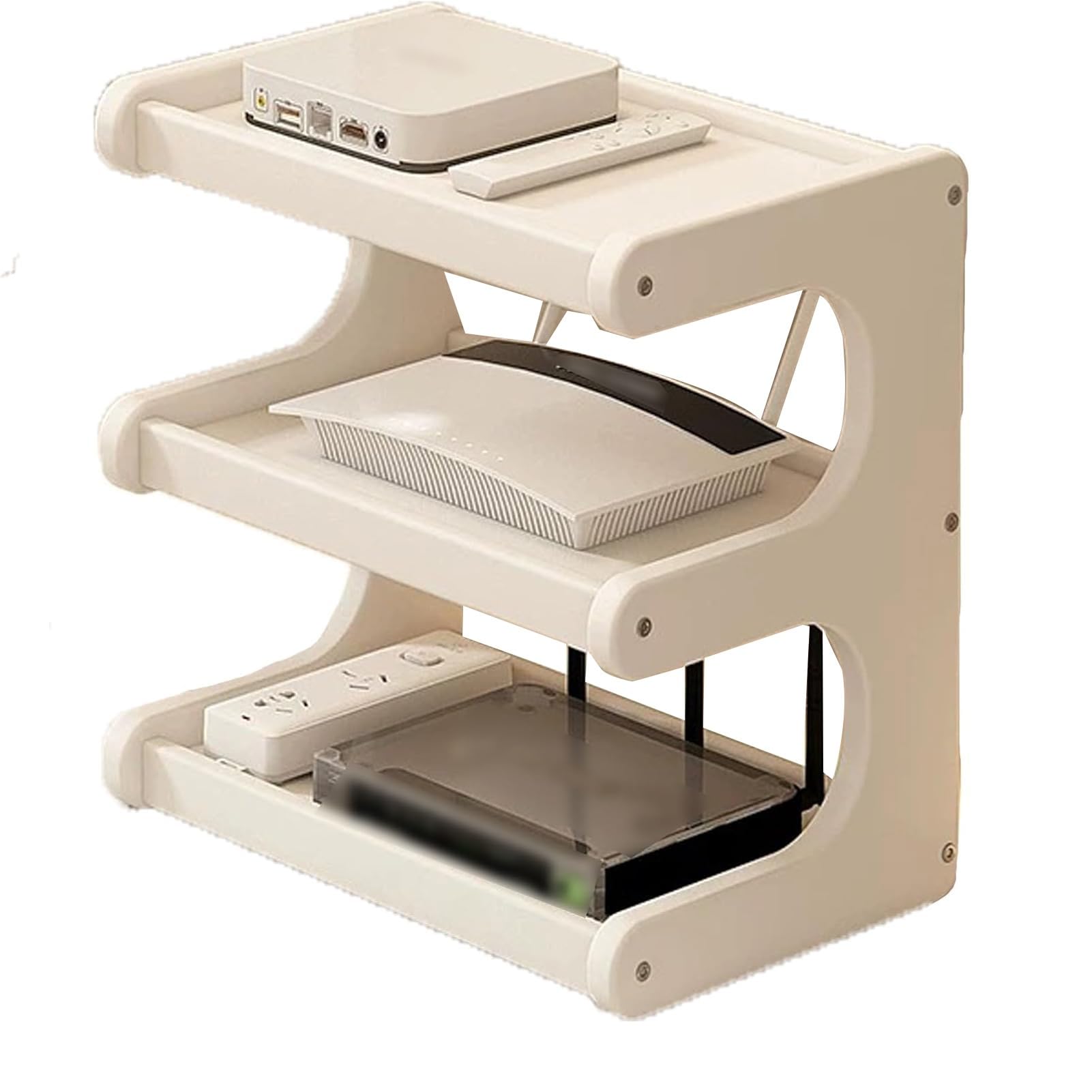 Boîtier de rangement pour routeur Wi-Fi et boîte décorative pour sécuriser la maison