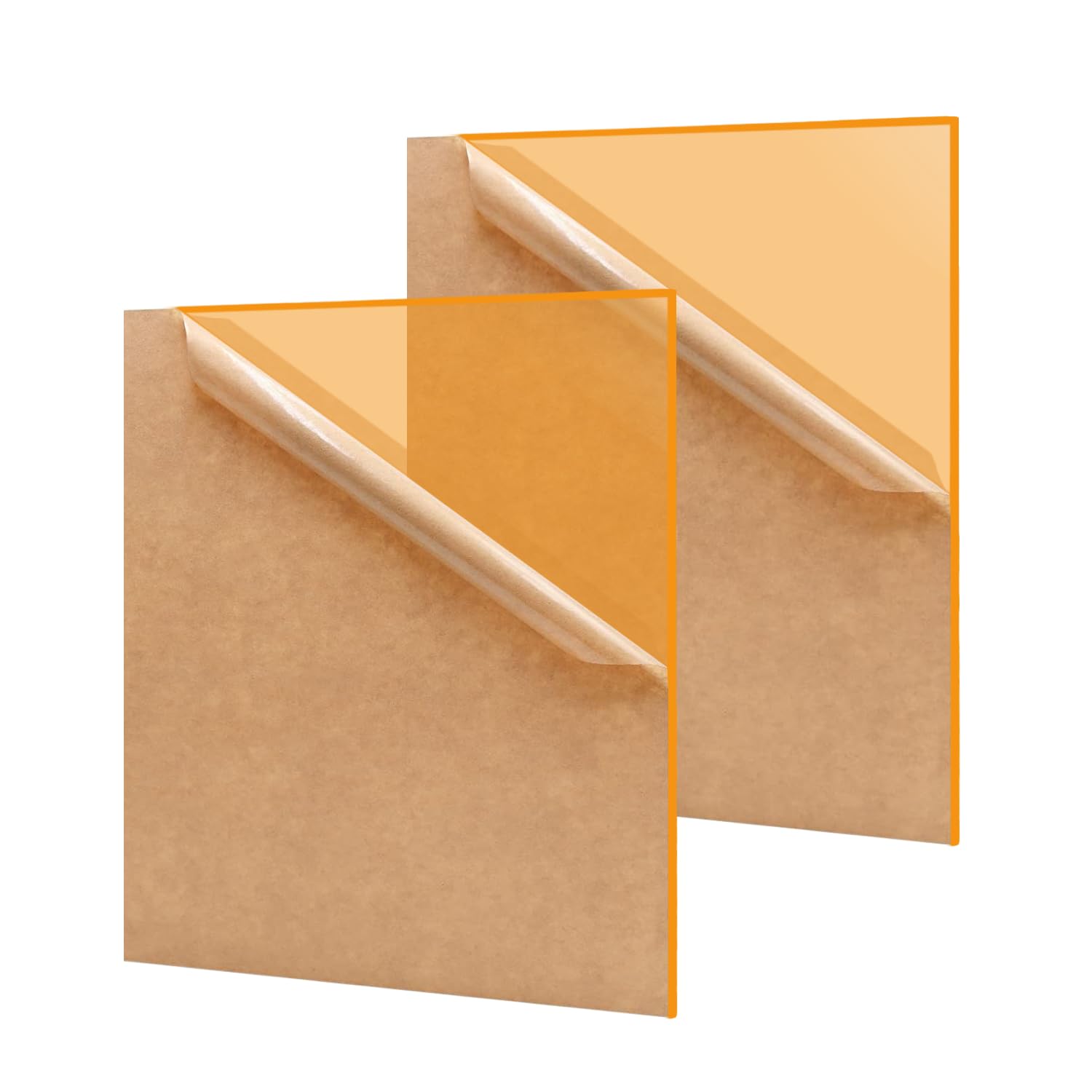 Red Acrylic Sheets - 2 Pack for Laser Cutting & Crafts -19