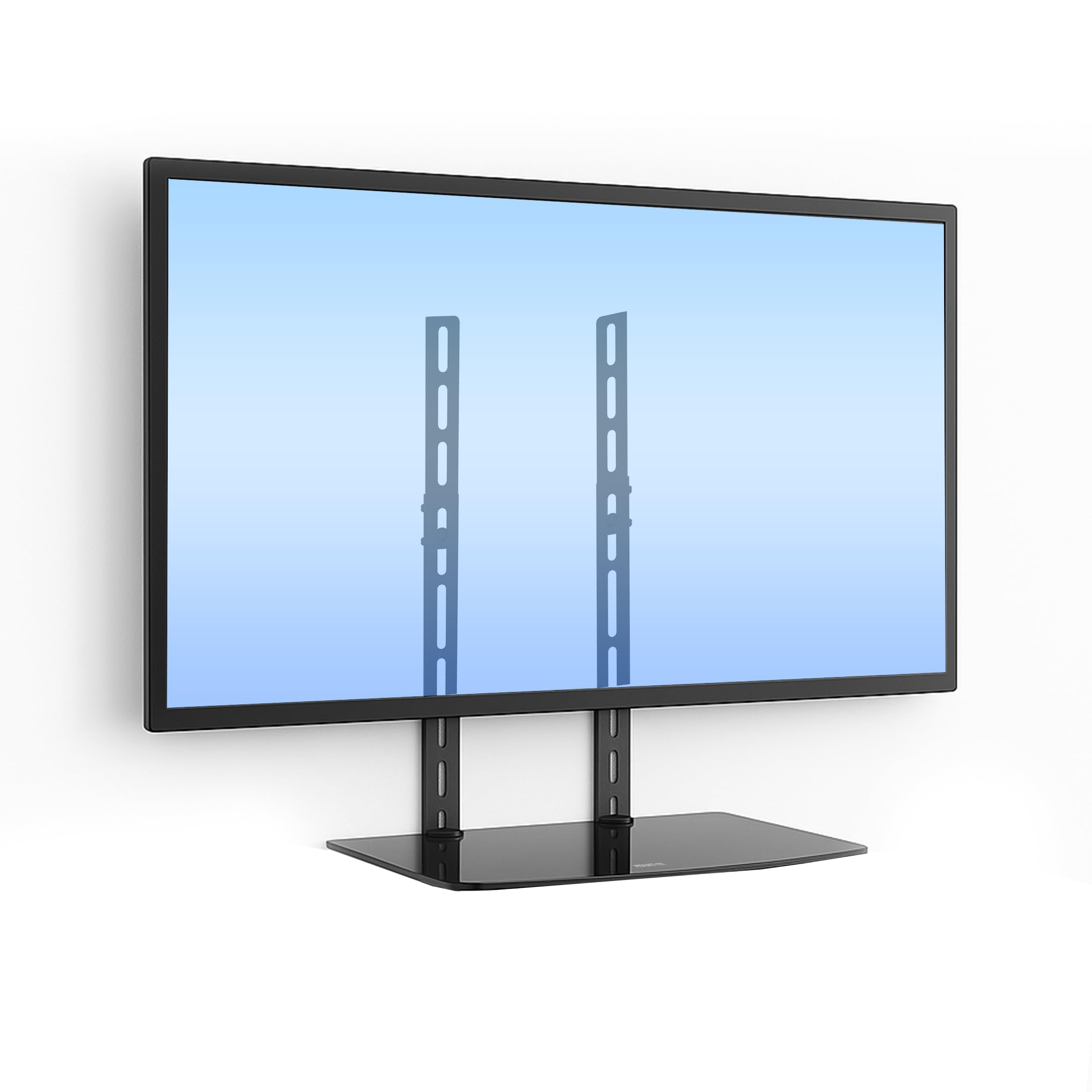 (未使用･未開封品)　mount-it 。LCD、LED、プラズマテレビ壁マウントブラケットforケーブルボックス、DVDプレーヤー、ステレオコンポーネントシェルフ 2 Shelf MI-84 f4u0baa Amazon.com: Mount-It TV Wall Mount Shelf Bracket Under TV