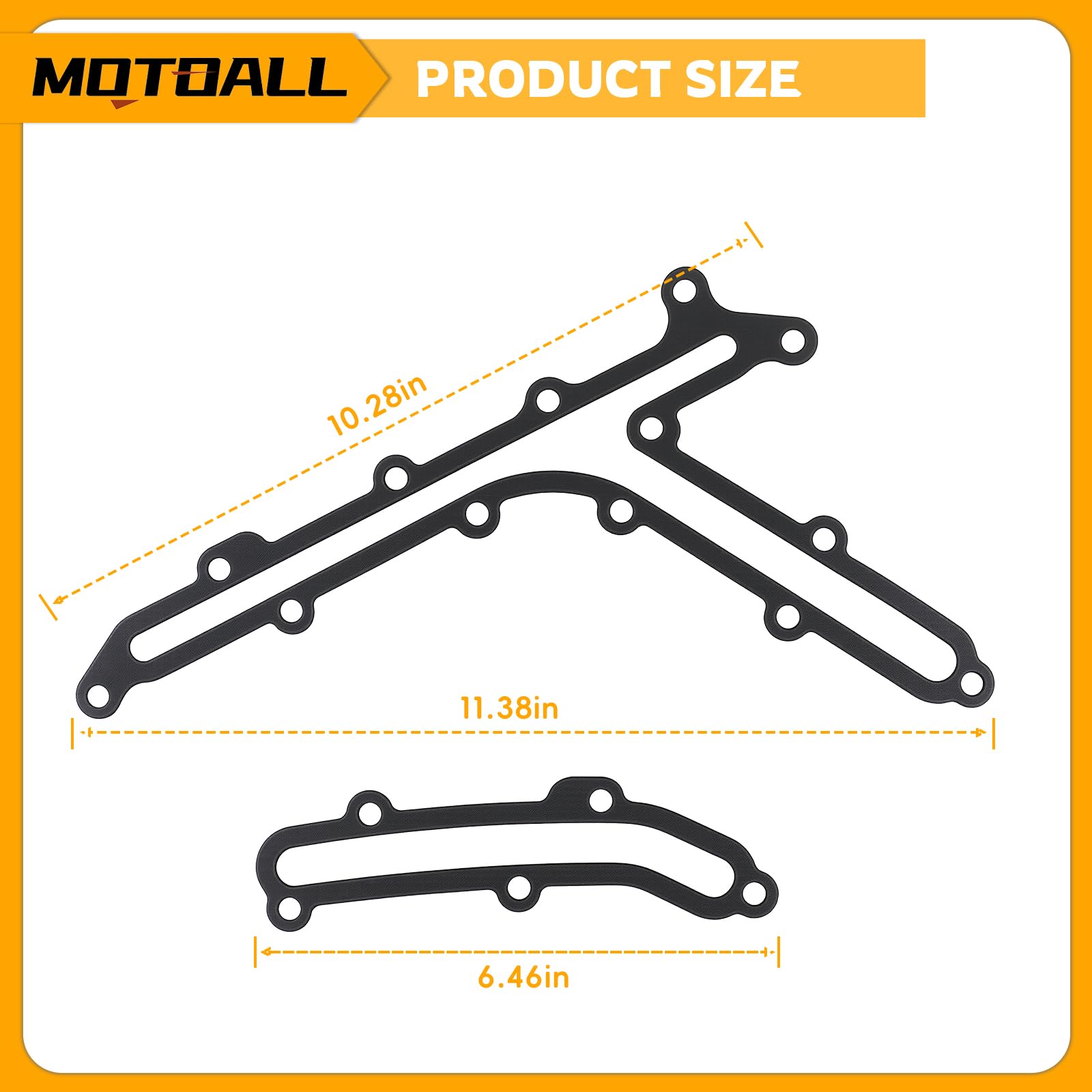 Amazon.com: MOTOALL 13533JK21A Oil Gallery Gasket 2 Pcs Fit for