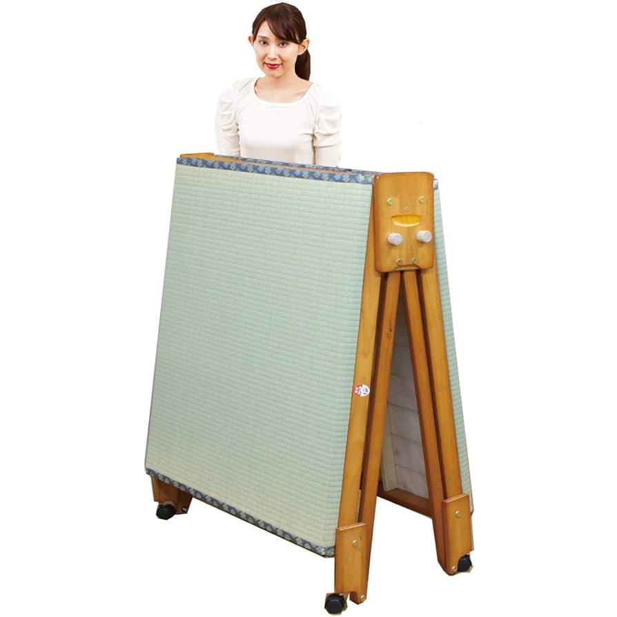 Amazon｜ファミリー・ライフ 中居木工製折りたたみ式畳ベット(61136