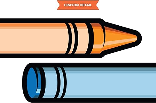 Miniatura 4 de Juego de 15 calcomanías de pared de tela de crayón de alta calidad, reposicionables, reutilizables, no tóxicas.