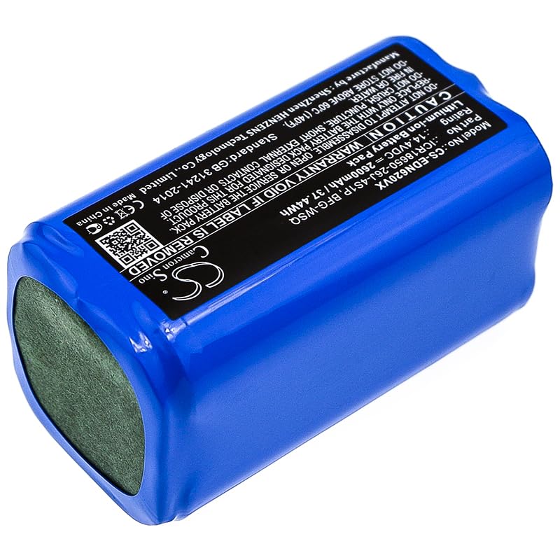 DRAWBELL Replacement Battery 10002265 for D'EEBOT 600,601,605,710,715,Deebot N79SE,Deebot 500,SH122HA 2600mAh/37.44Wh