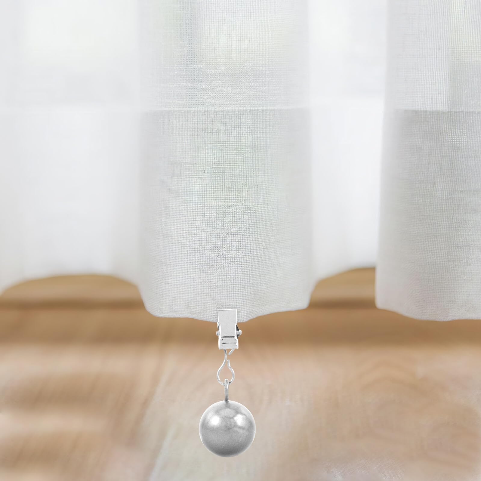 Toyvian 4pezzi Clip per Tovaglie in Acciaio Inossidabile Pesi Antivento per Tovaglia da Picnic all Aperto Supporti per Gonne da Tavolo per Feste e Matrimoni di Morsetti di Copertura