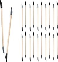 Sanding Sticks Double End 150/280 Grit - 20 PCS Fine Detailing Tools for Tight Spaces, Plastic Models & Wood Hobby | 5.4 x 0.2 Inch Matchsticks Design | Ideal for Detail Work, Nail Art, Pottery