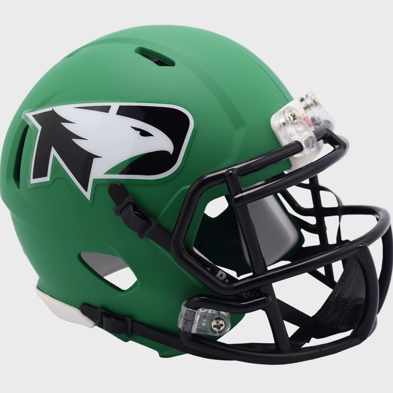 Riddell North Dakota Fighting Sioux 2021 Flat Green Revolution Speed Mini Football Helmet