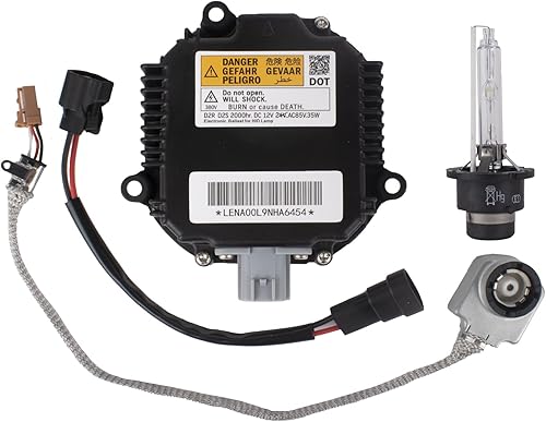 Boine Faro delantero de balasto HID de xenón con módulo de ensamblaje de bombilla D2S 28474-89904t compatible con Infiniti Nissan Altima 350z 370z