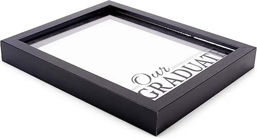 Miniatura 3 de Elanze Designs Our Graduate - Marco de fotos de madera de 8 x 10 pulgadas, color negro