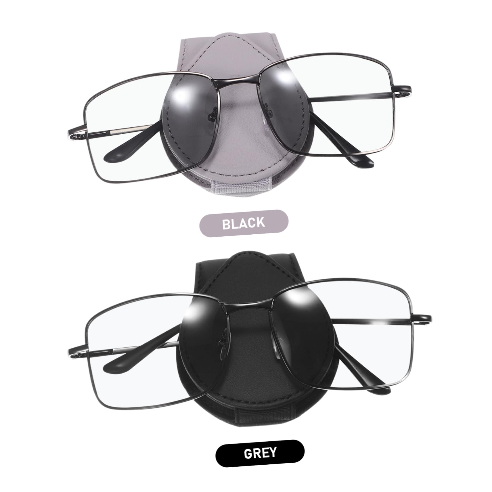 6stücke Auto Brillenhalter Für Sonnenblende Halterung Für Sonnenbrillen Und Brillen Magnetische Befestigung Platzsparend Und