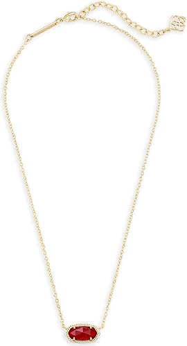 Miniatura 90 de Kendra Scott - Collar Elisa con dije para mujer, joyería de moda, chapado en oro de 14 quilates